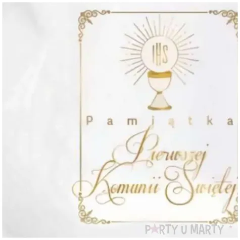 skarbonka pamiatka pierwszej komunii swietej kielich swinka biala bgtech