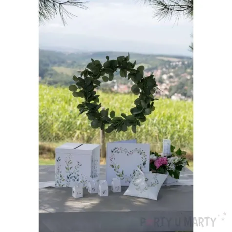 skarbonka slubna wedding bunting santex 20x20 cm