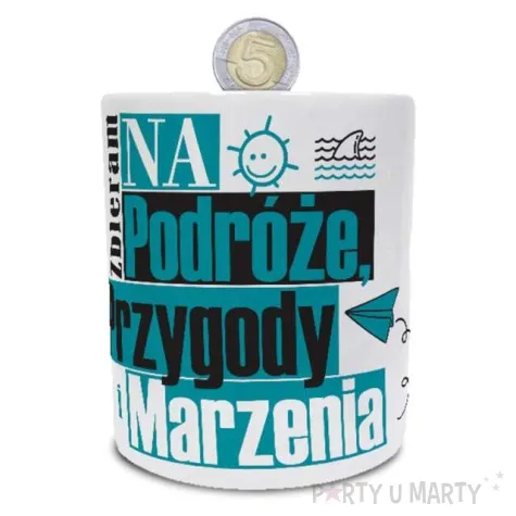 skarbonka walec na podroze bgtech