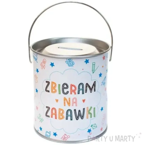 skarbonka wiaderko na zabawki giftmania