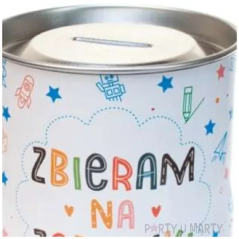 skarbonka wiaderko na zabawki giftmania