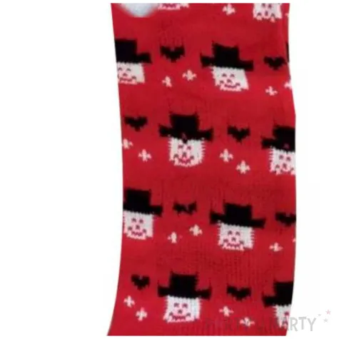skarpeta na prezenty balwanki czerwona funny fashion 60 cm