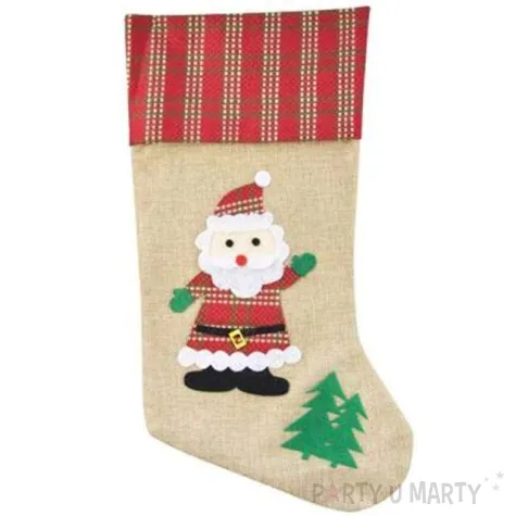 skarpeta na prezenty mikolaj arpex 45 cm