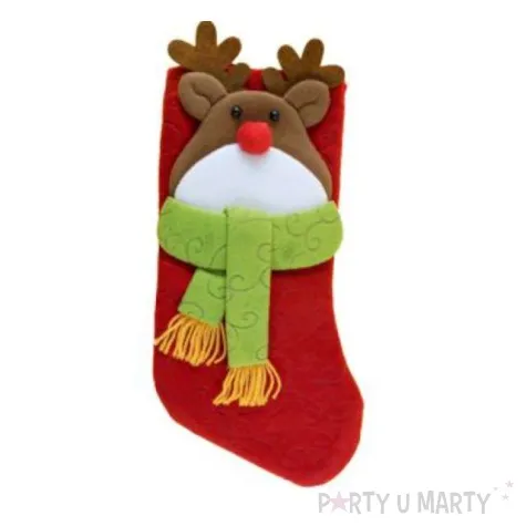 skarpeta na prezenty renifer