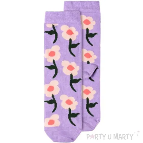 skarpetki kwiaty damskie partydeco rozm 31 34 1 par