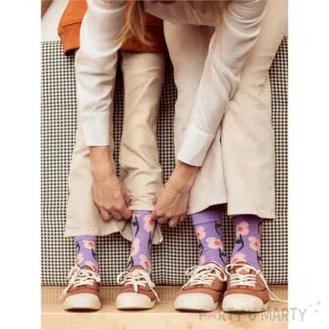 skarpetki kwiaty damskie partydeco rozm 36 41 1 para