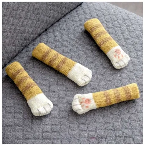 skarpetki na krzesla kocie lapki gadgetmaster 4 szt