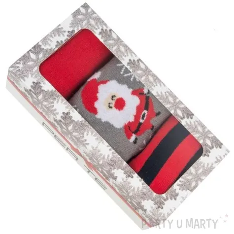 skarpetki swiateczny box 2 damskie 35 37 3 pary czakos