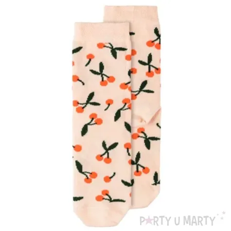 skarpetki wisienki damskie partydeco rozm 31 34 1 par