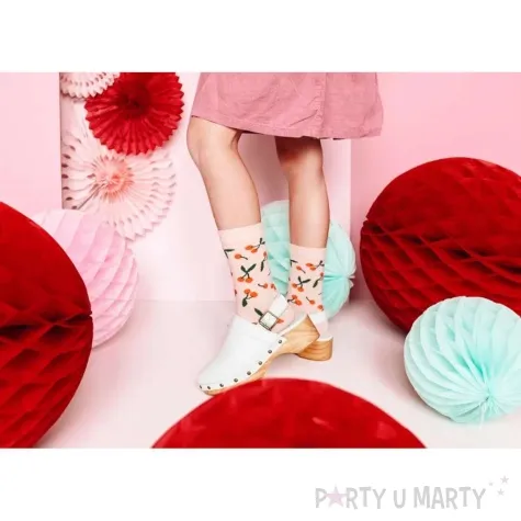 skarpetki wisienki damskie partydeco rozm 31 34 1 par