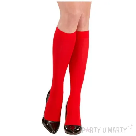 skarpety gladkie stylowe czerwone widmann rozm uniwersalny