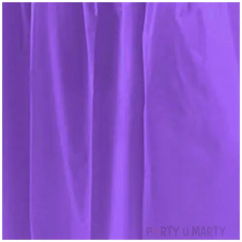 skirting classic fioletowy amscan 426 cm x 73 cm