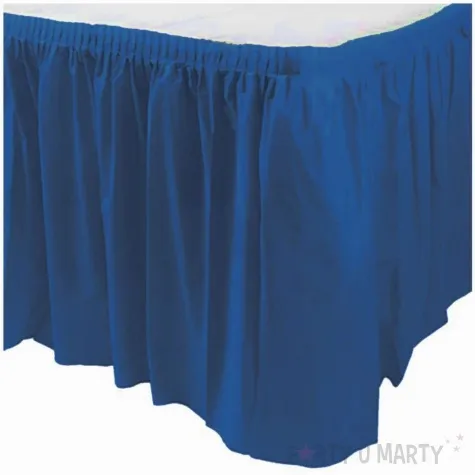 skirting classic niebieski amscan 426 cm x 73 cm