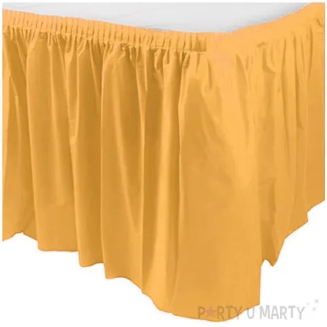 skirting classic zolty amscan 426 cm x 73 cm