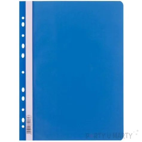 skoroszyt miekki z perforacja niebieski d rect