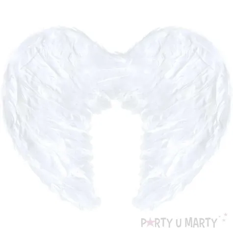 skrzydla aniol classic bialy partypal 35x35 cm