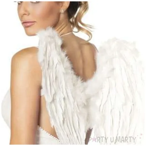 skrzydla aniol deluxe biale boland 50 x 50 cm