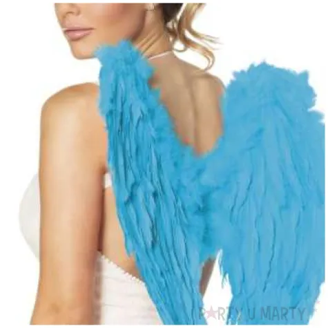 skrzydla aniol deluxe turkusowe boland 50 x 50 cm