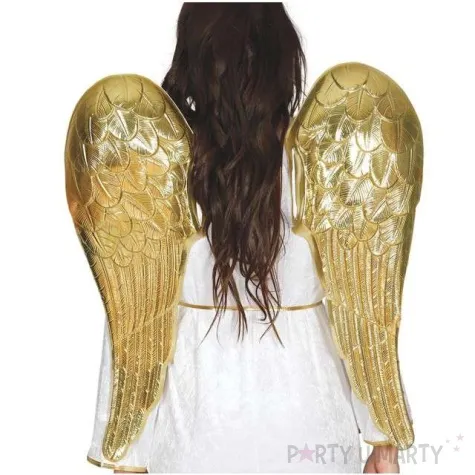 skrzydla aniol gold angel zlote guirca 70x64 cm