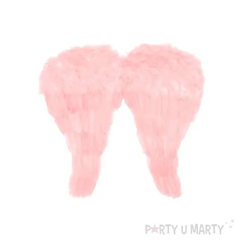 skrzydla aniol pinki rozowe partydeco 50 x 46 cm