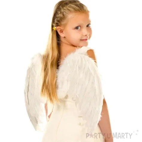 skrzydla aniol puchaty party tino 53x36cm