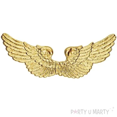 skrzydla aniol zlote piorka widmann 45x90 cm