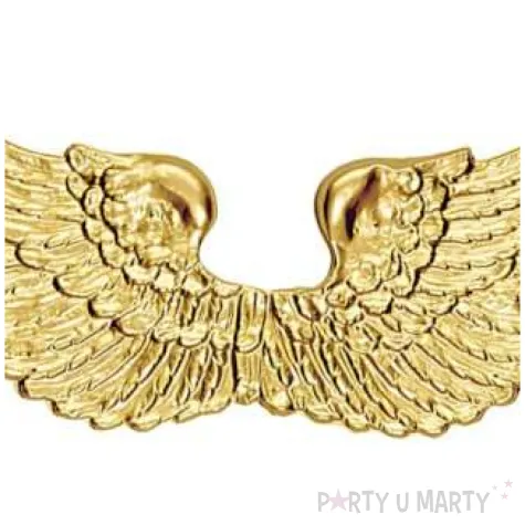 skrzydla aniol zlote piorka widmann 45x90 cm