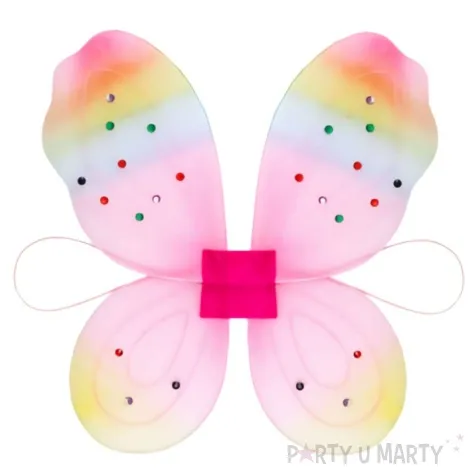 skrzydla motylek rozowe kraszek rozm 45x28 cm