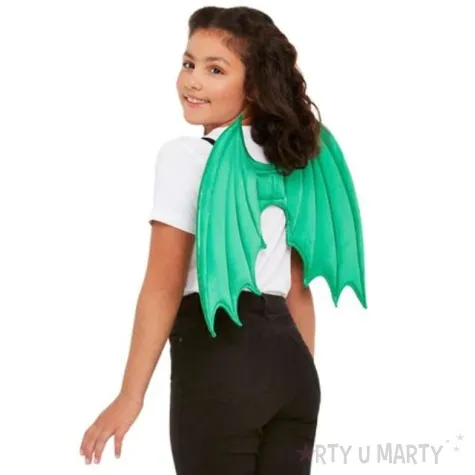 skrzydla smok zielony smiffys 41x30 cm