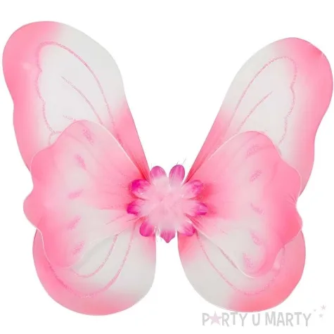 skrzydla wrozka kwiat irys rozowy boland 4 cm