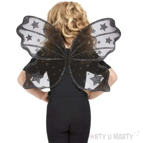 skrzydla wrozka motyl czarne smiffys