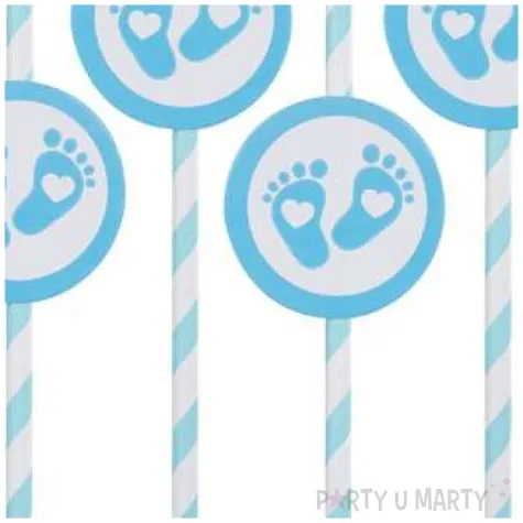 slomki dzieciece stopki niebieskie czakos 6 szt