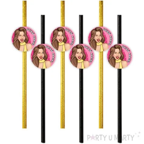 slomki dzien kobiet szczesliwych mix 19 5 cm 6 szt