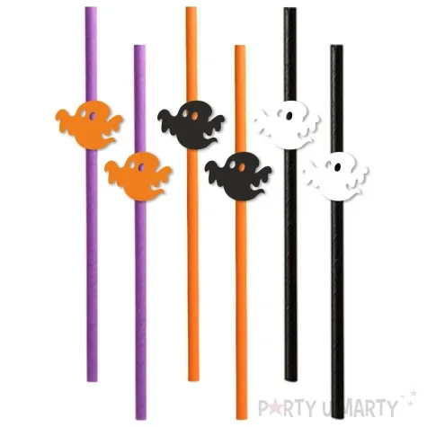 slomki halloween z duchami mix 19 5 cm 6 szt