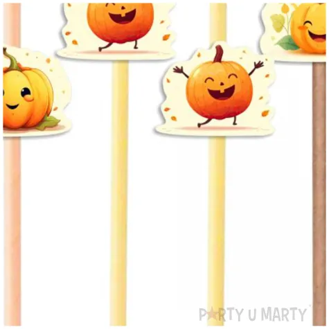 slomki happy halloween swieto dyni mix 19 5 cm 6 szt
