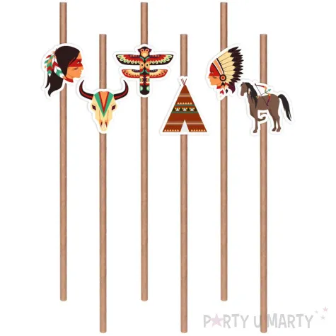 slomki indianski szaman kraftowe 19 5 cm 6 szt