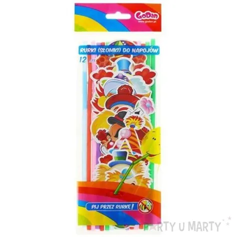 slomki klauny 12 szt