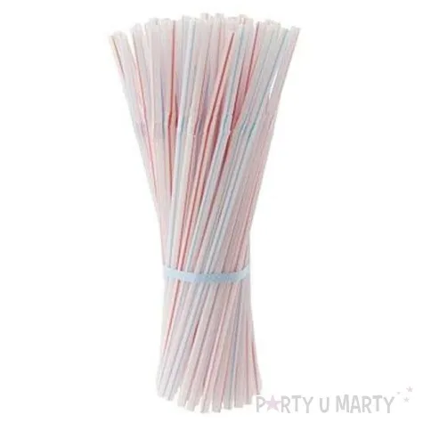 slomki lamane biale w paski 21 cm 250 szt