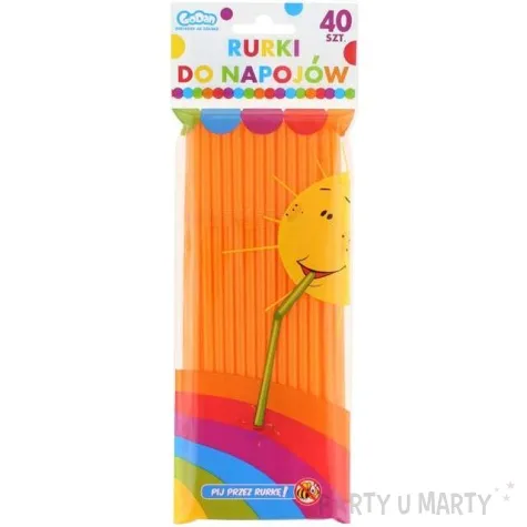 slomki lamane classic pomaranczowe godan 21 cm 40 szt