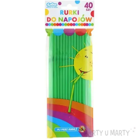 slomki lamane classic zielone godan 24 cm 40 szt