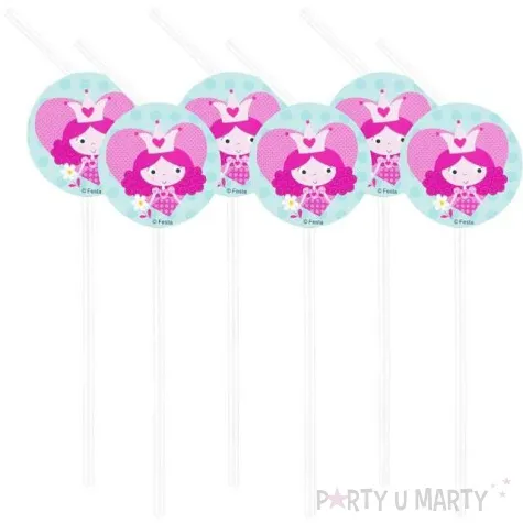 slomki lamane ksiezniczki rozowe 24 cm 6 szt