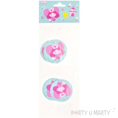 slomki lamane ksiezniczki rozowe 24 cm 6 szt