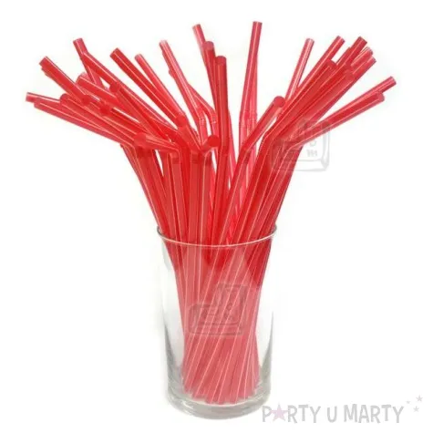 slomki lamane pasiaki czerwone 21 cm 40 szt