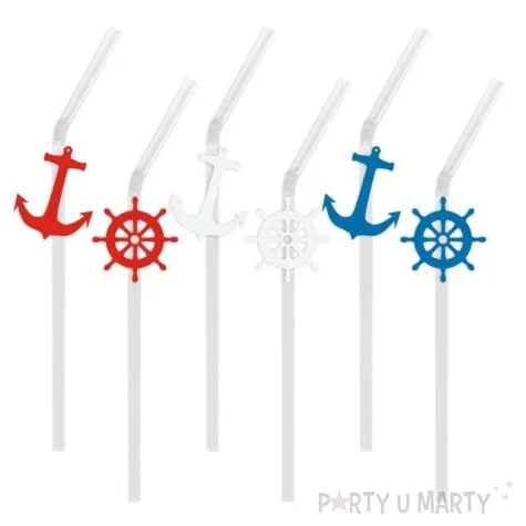 slomki marynarz 21 cm transparentne 6 szt