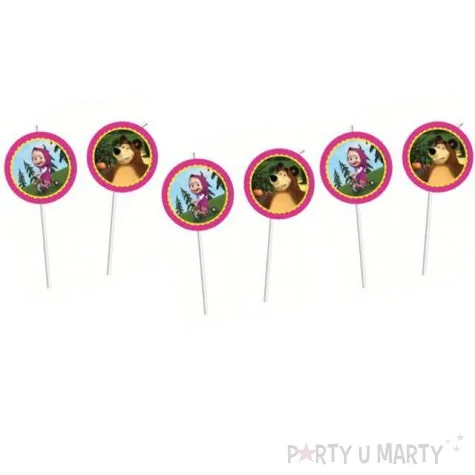 slomki masha and the bear procos 24 cm 6 szt