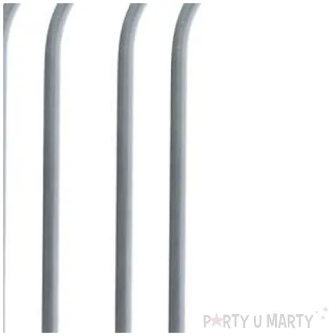 slomki metalowe zestaw lamane srebrne 4 szt