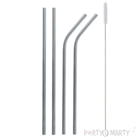 slomki metalowe zestaw mieszany srebrne godan 4 szt