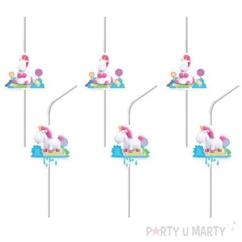 slomki minionki jednorozec fluffy procos 24 cm 6 szt