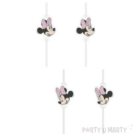 slomki minnie tropical disney procos 24 cm 4 szt