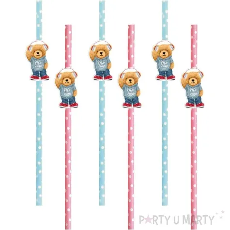 slomki mis i hip hop w kropki 19 5 cm 6 szt